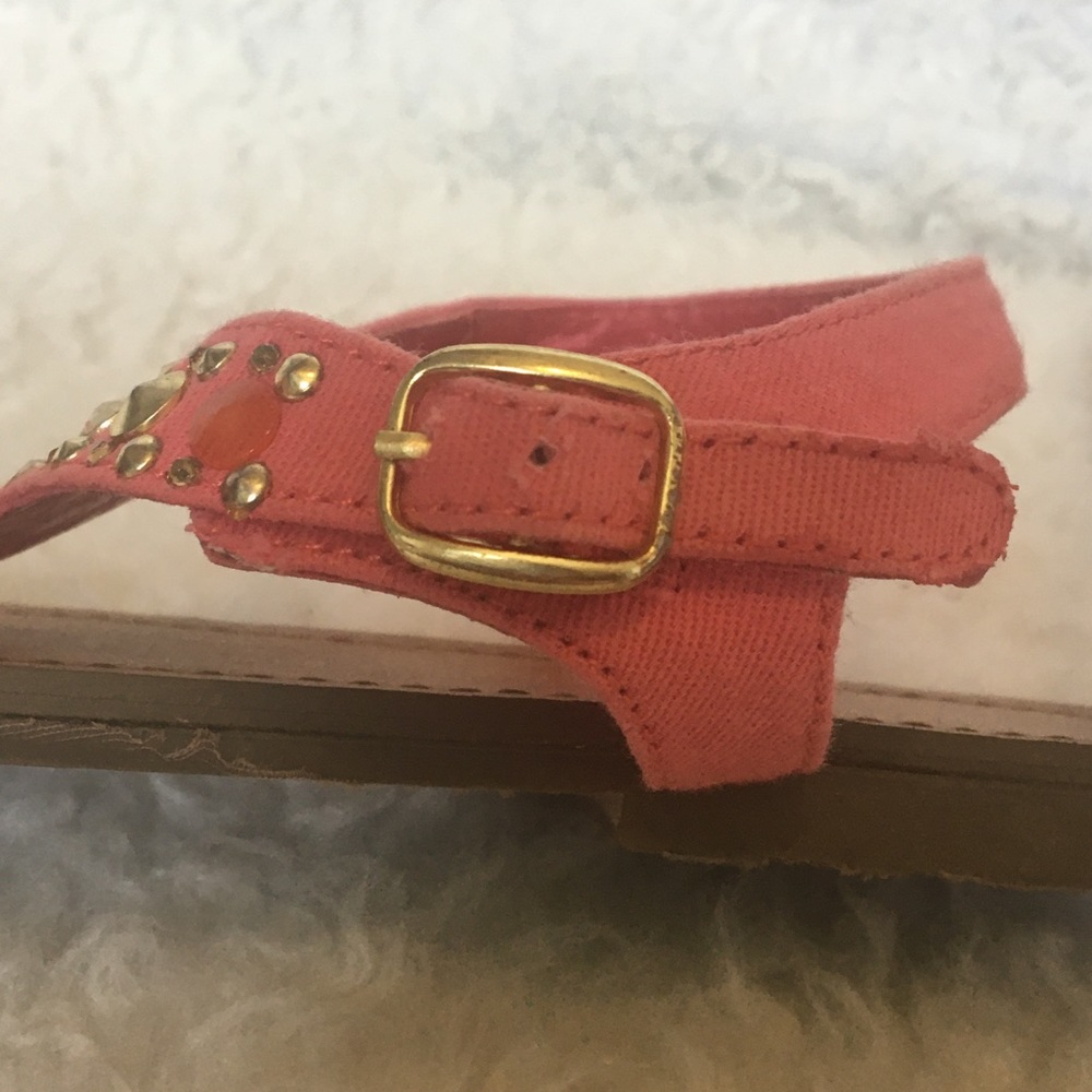 Pink Jeweled Sandals - Picture 3 of 4